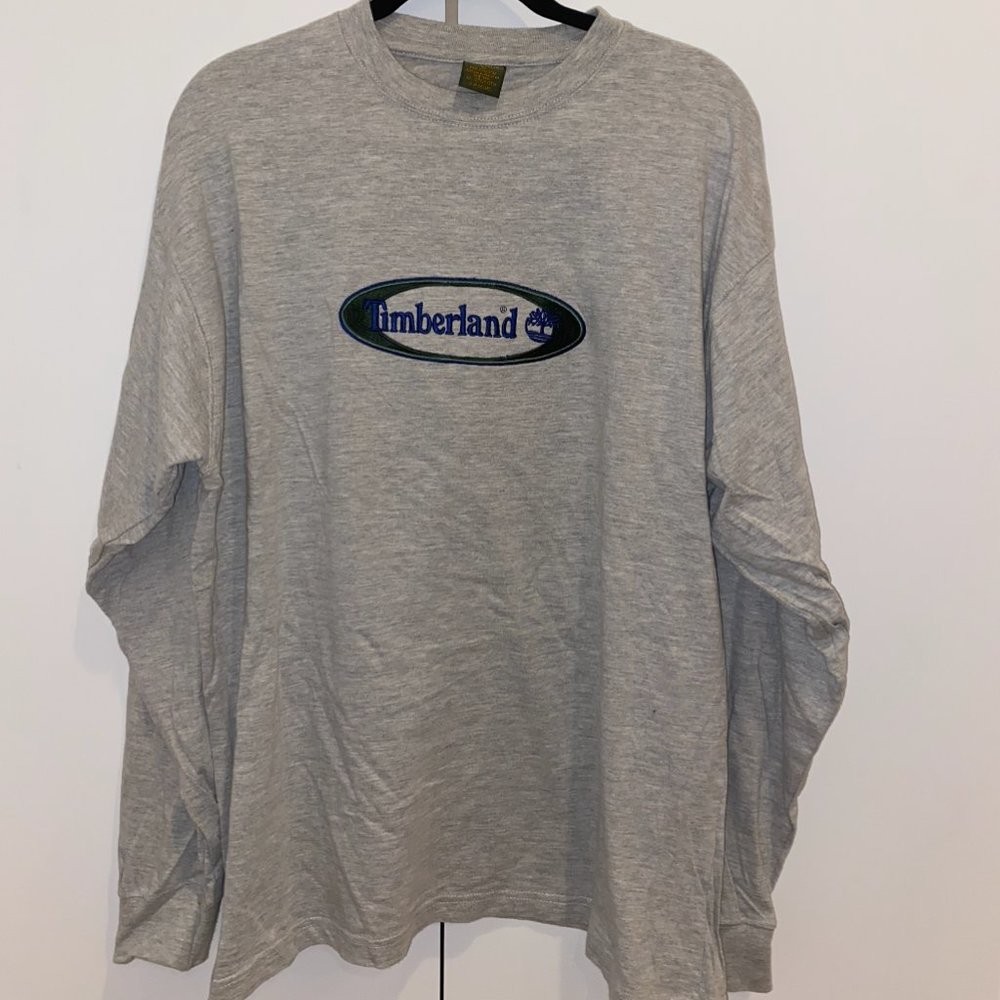 Timberland Gray Longsleeve tee SIZE XL